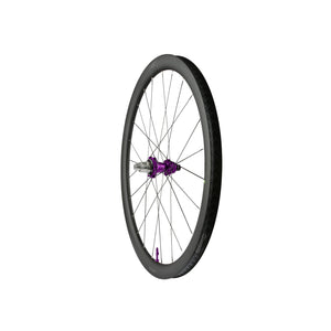 HOPE RX40 700C Carbon-Hinterrad mit violetter Pro 5-Nabe