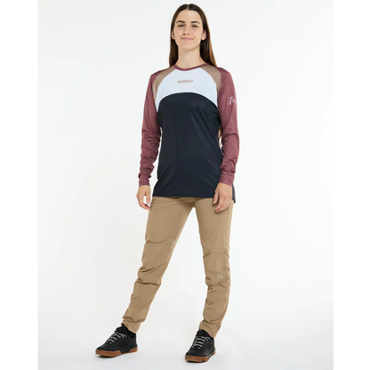 Maillot DHARCO RACE LOTUS Manches Longues Femme Noir/Bronze