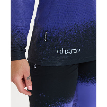 Maillot DHARCO RACE ULTRA VIOLET Manches Longues Femme Noir/Violet