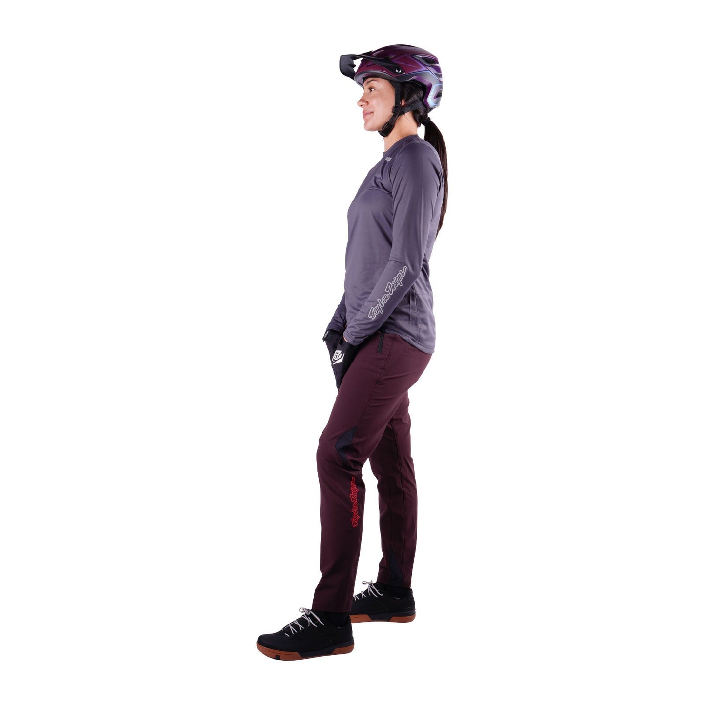 Pantalon TROY LEE DESIGNS LILIUM PRO MONO Femme Bordeaux