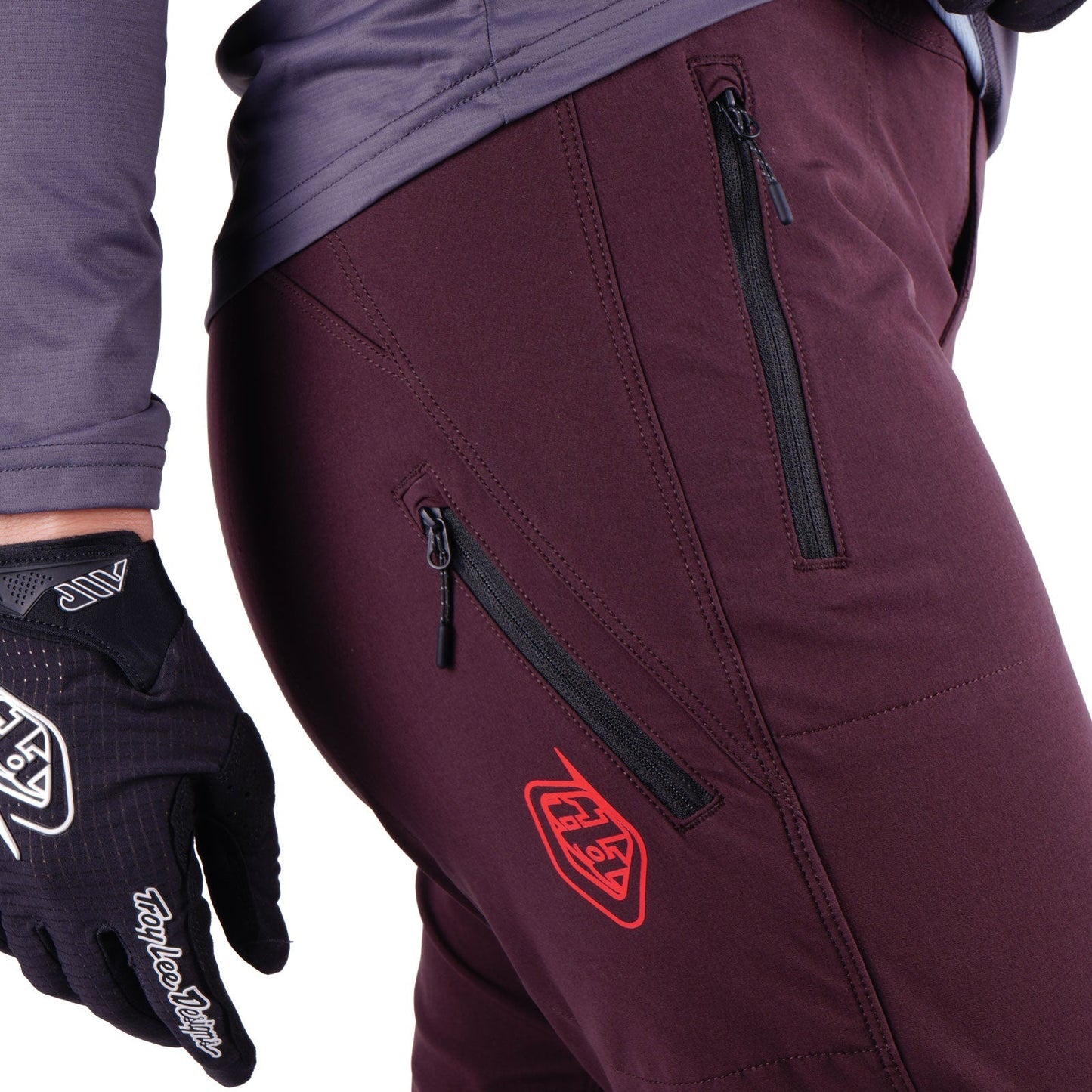 Pantalon TROY LEE DESIGNS LILIUM PRO MONO Femme Bordeaux