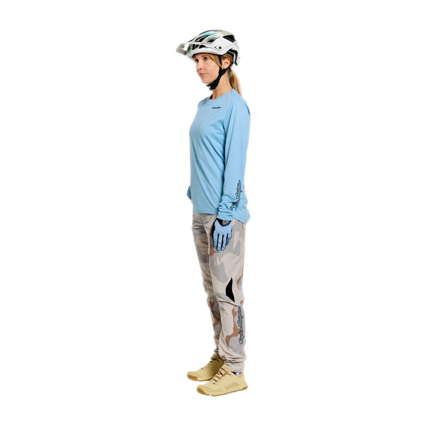 TROY LEE DESIGNS LILIUM PRO Damen Langarm Trikot Blau