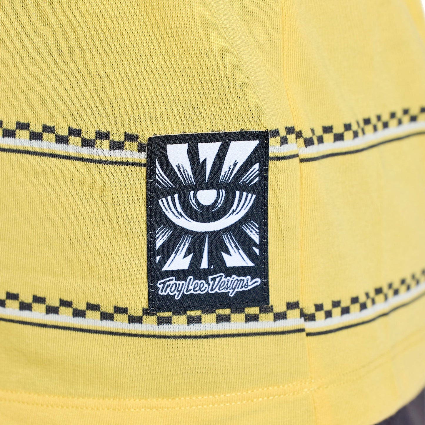 TROY LEE DESIGNS LILIUM RIDE CHECKED OUT Damen Kurzarm Trikot Gelb