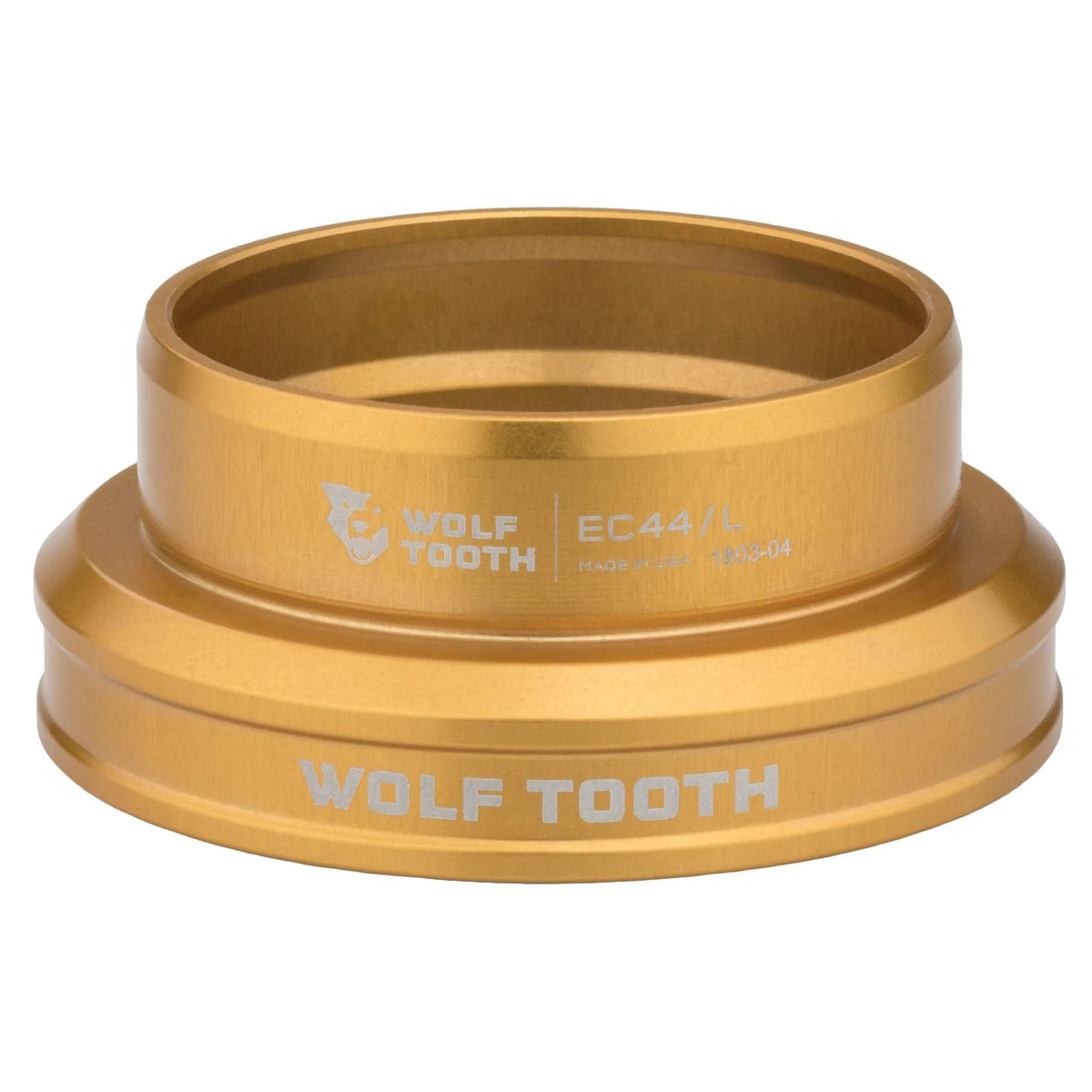 Cuvette Basse pour Jeu de Direction Externe WOLF TOOTH PERFORMANCE 1.5" EC44 Or