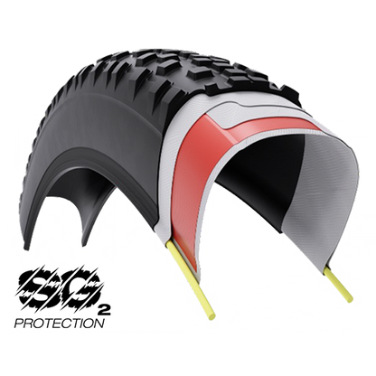Reifen WTB VULPINE TCS LIGHT FAST ROLLING DUAL DNA SG 120tpi 700x40c Tubeless Ready Schwarz