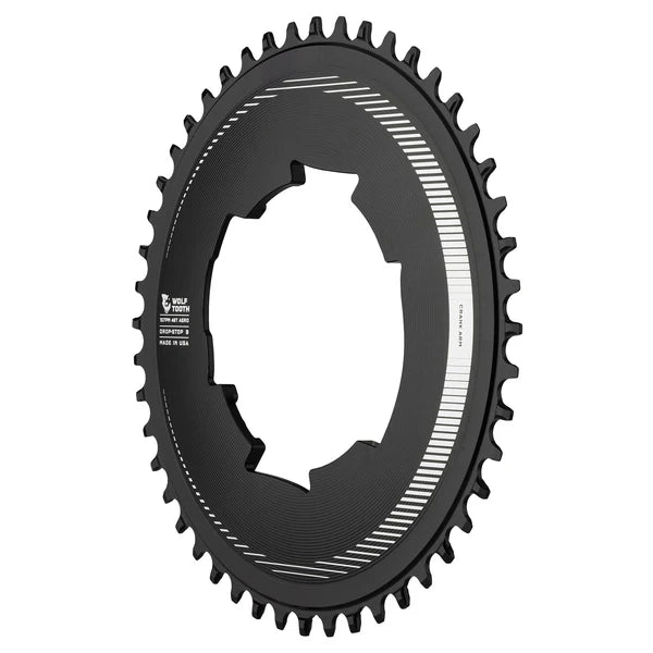 Plateau Mono 12/13V WOLF TOOTH AERO Sram 107mm Capteur de Puissance