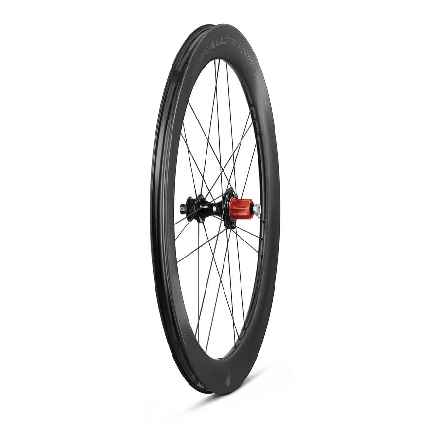 Paar CAMPAGNOLO BORA ULTRA WTO 60 C23 DISC Tubeless Ready (Center Lock) Laufräder Chrom