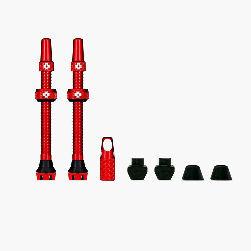Tubeless-V2-Ventile MUC-OFF Rot