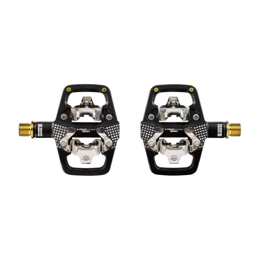 LOOK X-TRACK EN-RAGE PLUS Titanium SPD Pedale, Schwarz