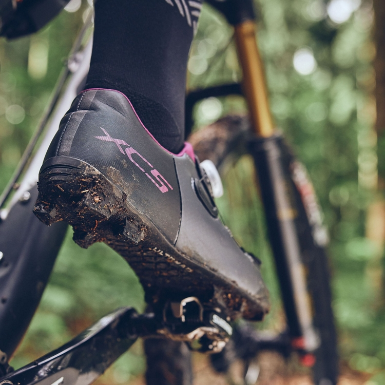 SHIMANO XC502 MTB-Schuhe Women Grau