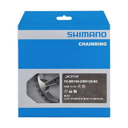 Außenkettenblatt SHIMANO XTR für FC-M9100-2 (28-38 Zähne) 12V