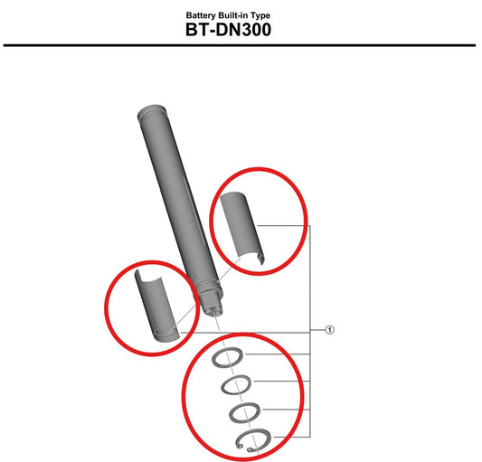 SHIMANO BT-DN300 Akku-Adapter