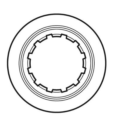 Center Lock-Spannmutter SHIMANO Intern SM-RT81