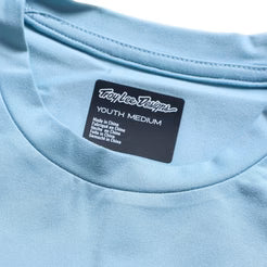 TROY LEE DESIGNS RUCKUS RIDE CARBS Junior Langarm Trikot Blau