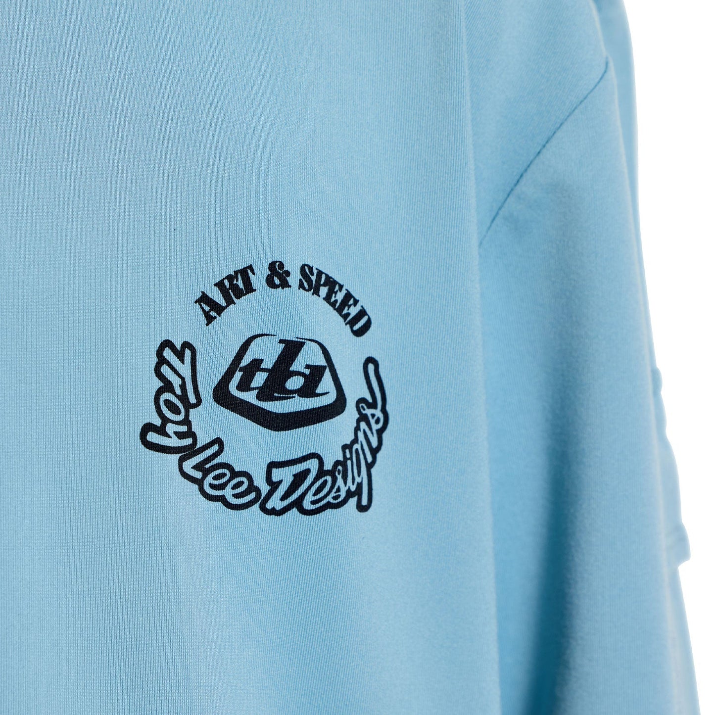 Maillot TROY LEE DESIGNS RUCKUS RIDE CARBS Junior Manches Longues Bleu