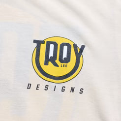 Maillot TROY LEE DESIGNS SKYLINE RIDE HAPPY Junior Manches Courtes Pumice