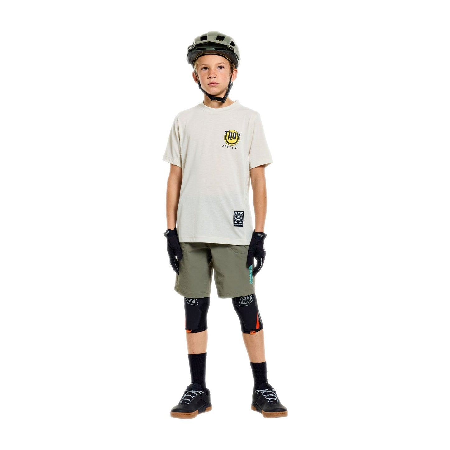 Short TROY LEE DESIGNS YOUTH SKYLINE TRAIL MONO Junior Kaki