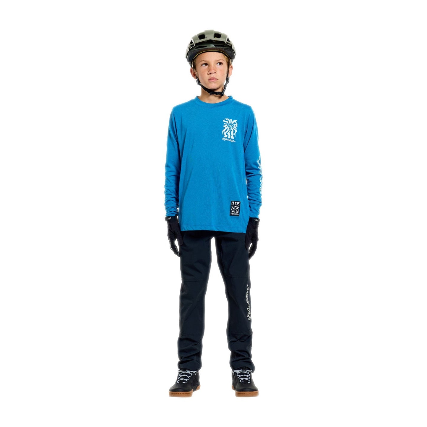 TROY LEE DESIGNS YOUTH SKYLINE TRAIL MONO Junior Hose Schwarz