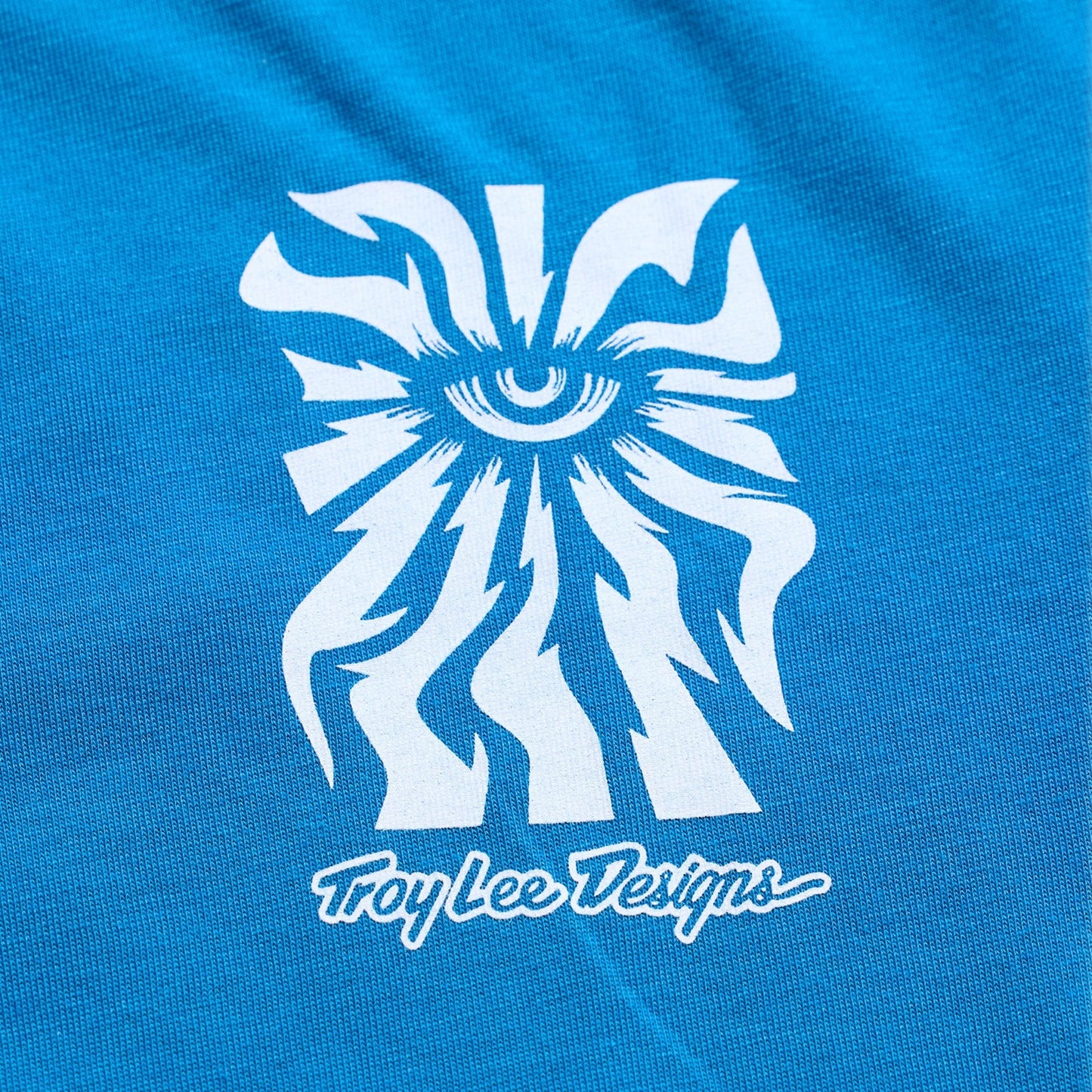 TROY LEE DESIGNS SKYLINE RIDE ONE EYE AERO Junior Langarm Trikot Blau