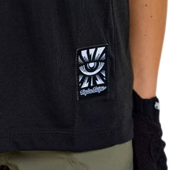 Maillot TROY LEE DESIGNS SKYLINE RIDE SIGNATURE Junior Manches Courtes Noir/Turquoise