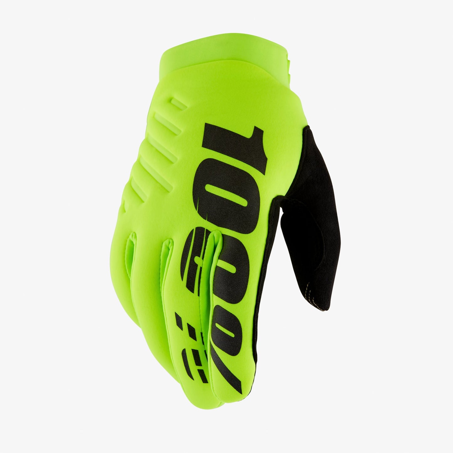 Handschuhe 100% BRISKER Junior Gelb/Schwarz