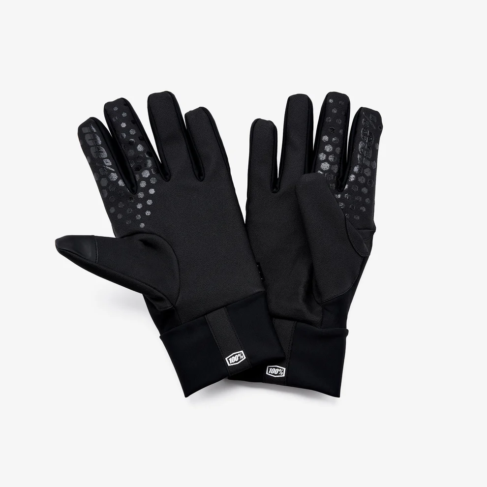 Handschuhe 100% HYDROMATIC BRISKER Schwarz/Grau