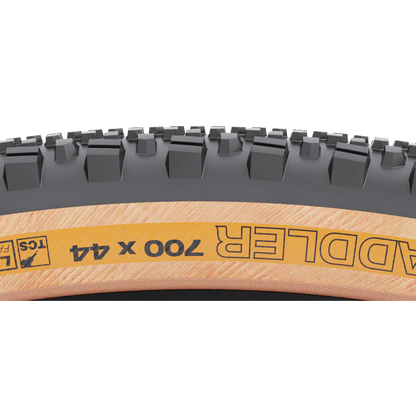 Reifen WTB RADDLER TCS LIGHT FAST ROLLING DUAL DNA SG2 700x44c Tubeless Ready Verstärkt Beige