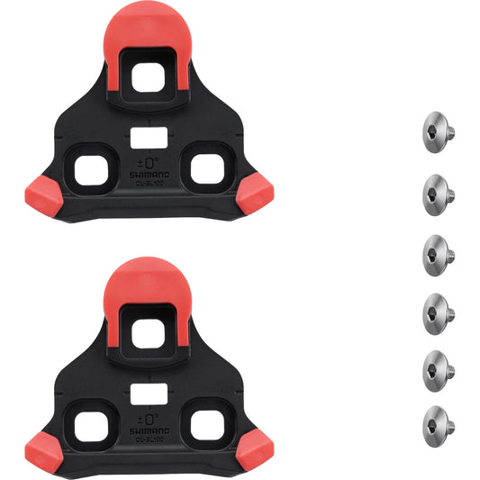 Cleats-Kit SHIMANO SPD-SLR Rot 0° CL-SL100