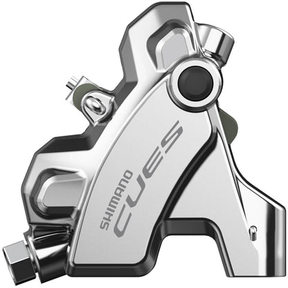 Hydraulischer Scheibenbremssattel Hinten SHIMANO CUES BR-U6030 Flat Mount - Edition Polish Silver