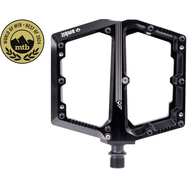 Pédales Plates AMBIT HAXN HOITA Large Noir - Édition Limitée