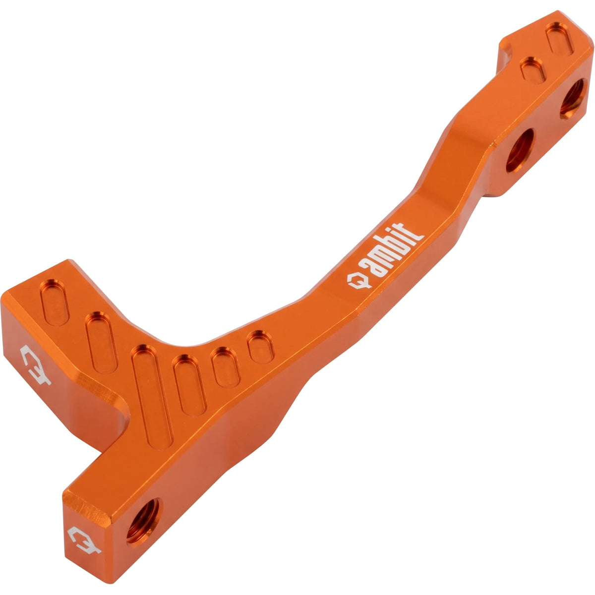 Adaptateur Etrier Avant / Arrière PM/PM AMBIT +20mm (140-160mm) Orange