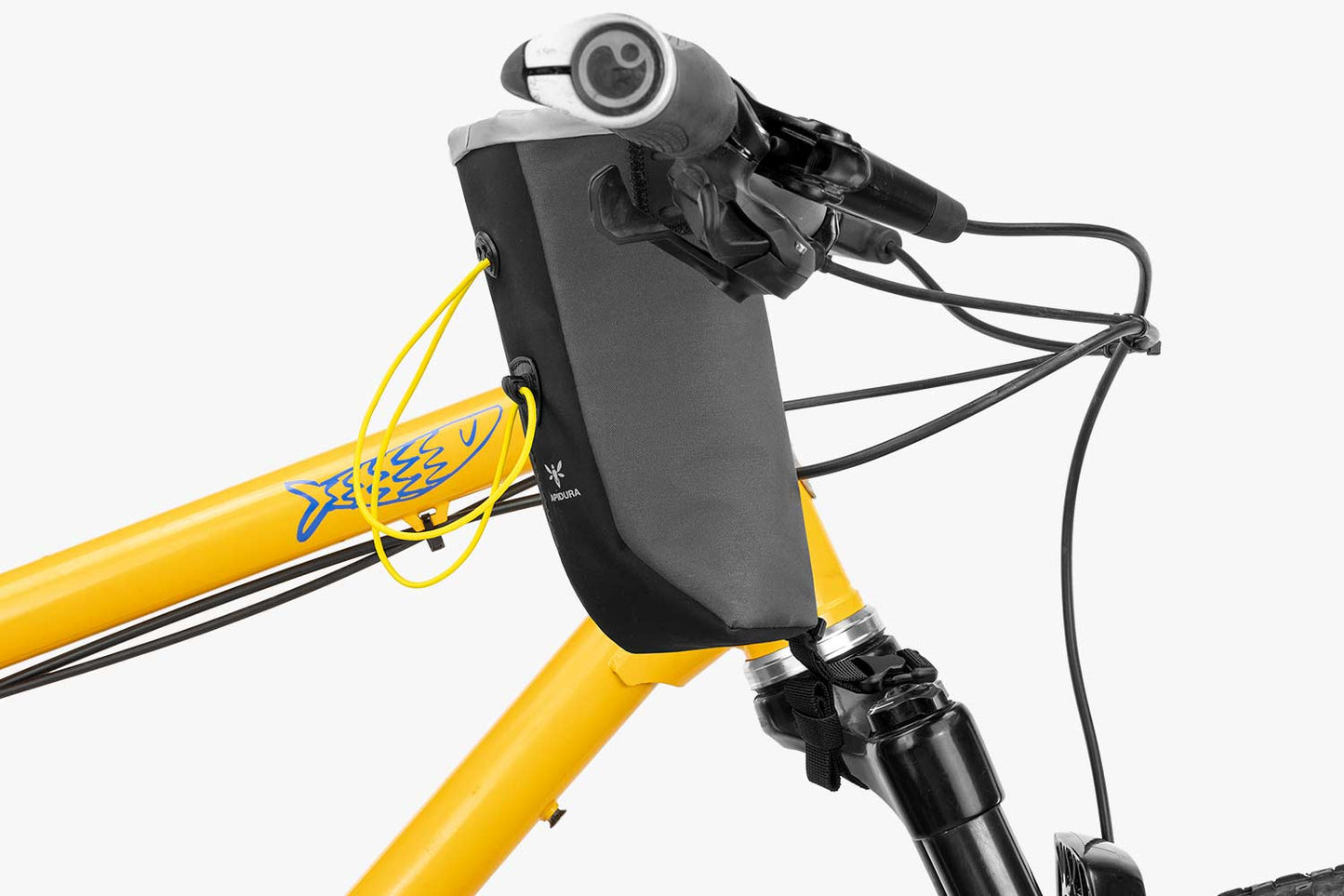 Sacoche de Guidon APIDURA BACKCOUNTRY FOOD POUCH 1.2 L Noir/Gris