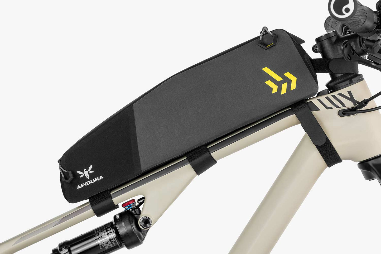 Sacoche de Cadre APIDURA BACKCOUNTRY LONG TOP TUBE PACK 1.8 L Noir/Gris