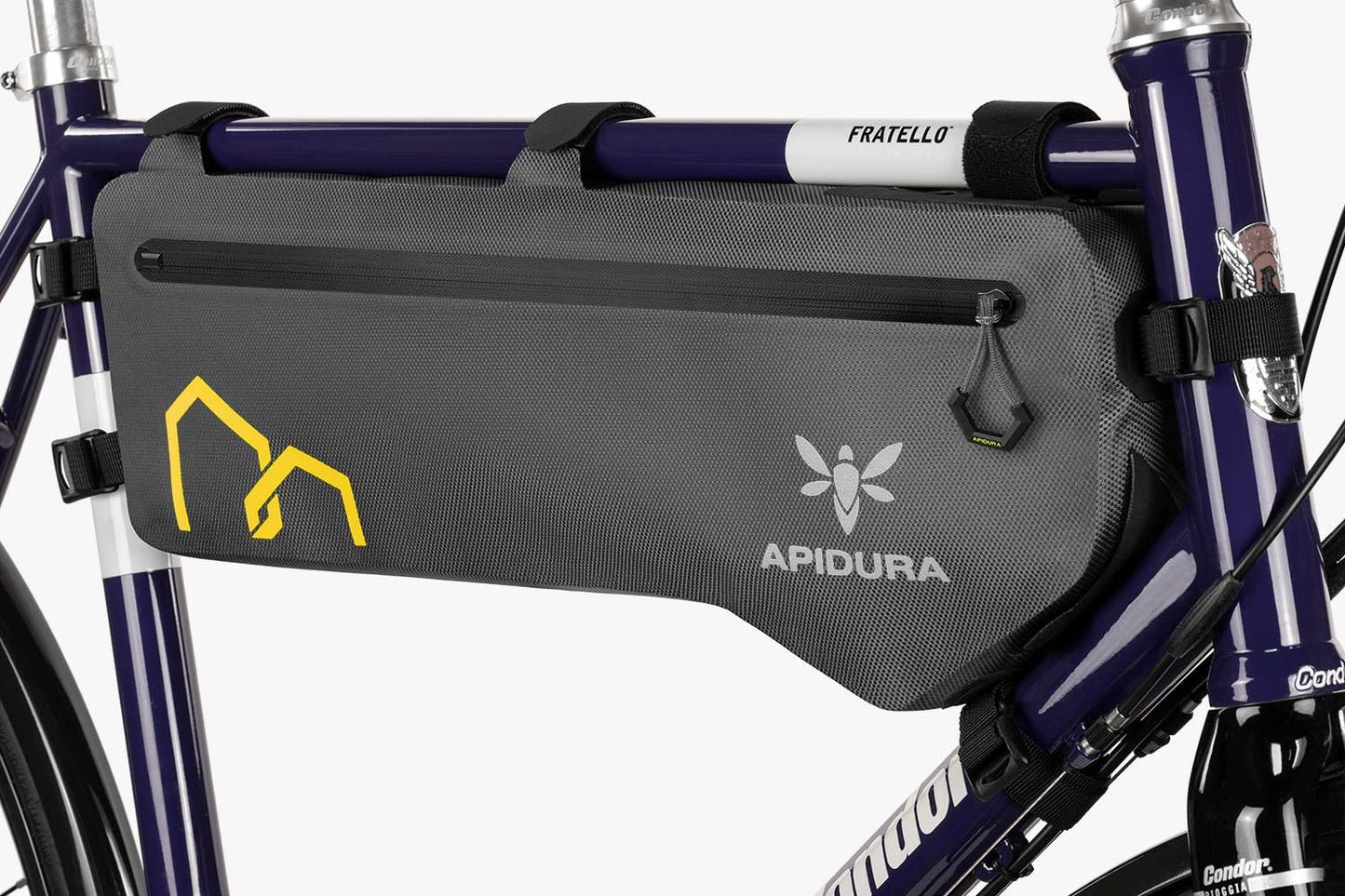 Sacoche de Cadre APIDURA EXPEDITION TALL FRAME PACK 6.5 L Noir