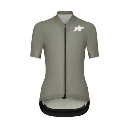 ASSOS UMA GT S11 EVO Damen-Kurzarm-Radtrikot in markantem Grün