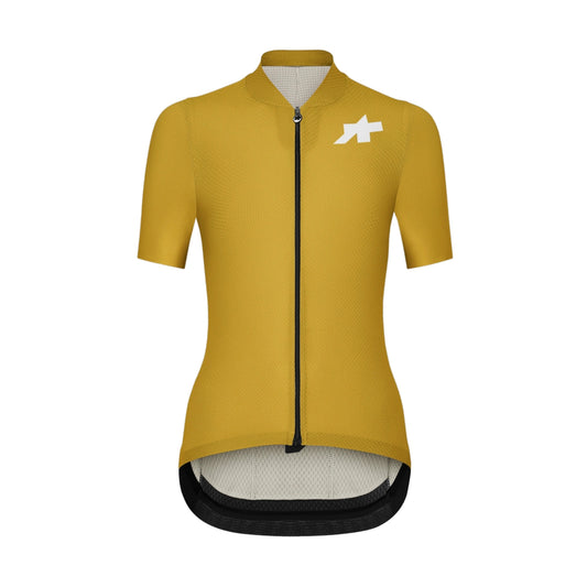 ASSOS UMA GT S11 EVO Damen-Kurzarm-Radtrikot in Goldgelb