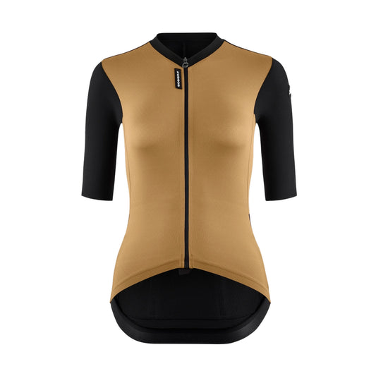ASSOS TACTICA T5 Damen-Kurzarm-Radtrikot in klassischem Lehmton