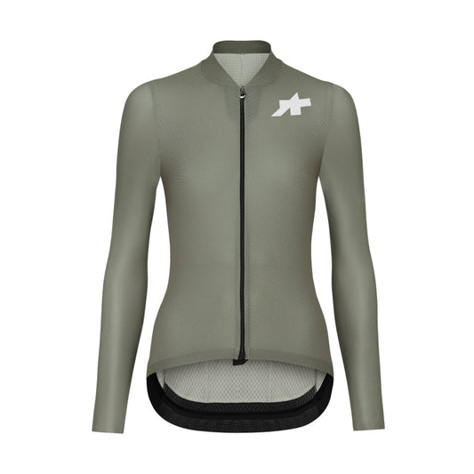 ASSOS UMA GT S11 EVO Damen-Langarmtrikot Grün
