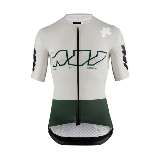 Maillot ASSOS EQUIPE RS S11 Something to Say Manches Courtes Blanc
