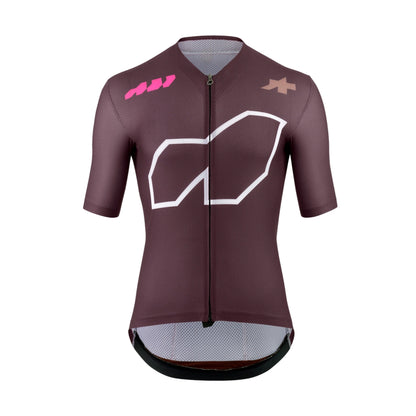 ASSOS EQUIPE R S11 Wir sind das A Kurzarmtrikot Bordeauxrot