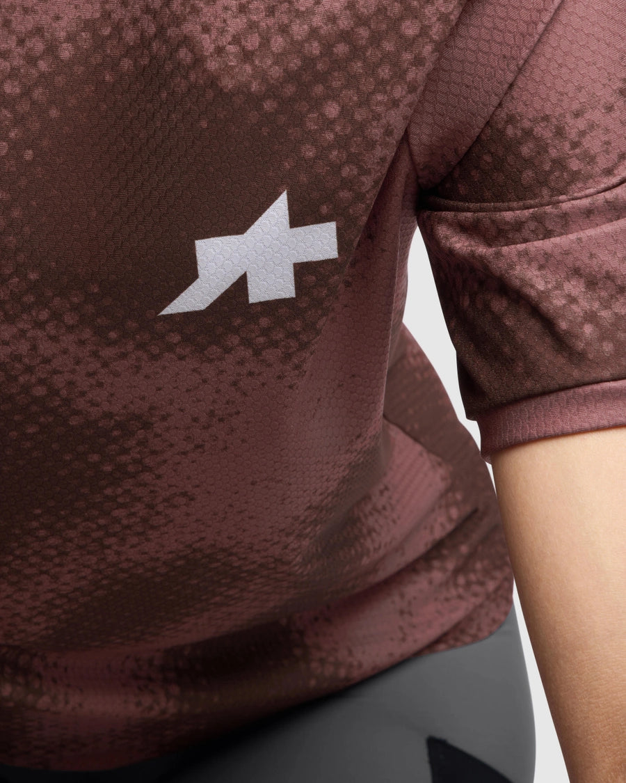 Maillot ASSOS TACTICA T5 MUD FLAGE Manches Courtes Marron