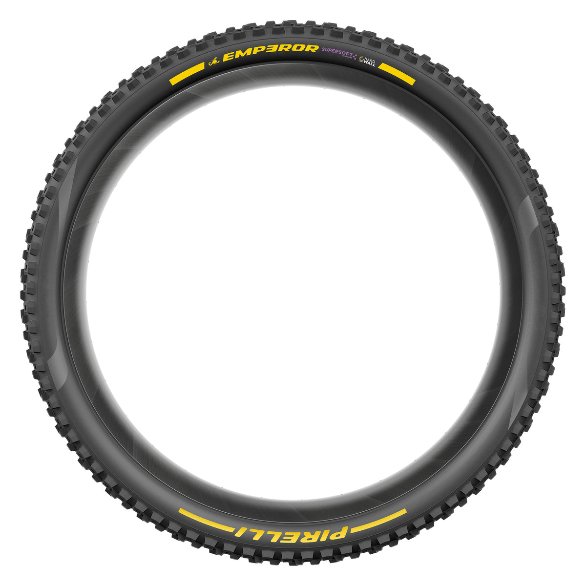 PIRELLI SCORPION EMPEROR Reifen 29x2.40 Supersoft HardWall Tubeless Ready Faltreifen Schwarz/Gelb Team Edition