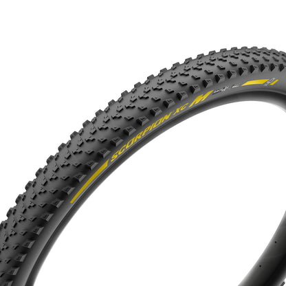 Reifen PIRELLI SCORPION RACE XC M ProWall 29x2.40 Tubeless Ready Souple Schwarz/Gelb Team Edition