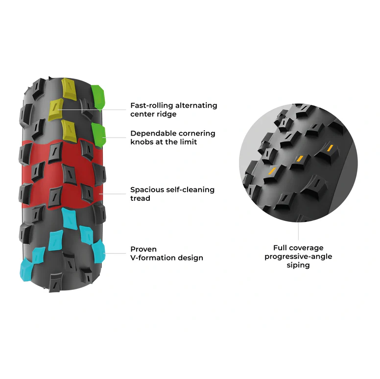 VITTORIA Barzo 27.5x2.4 XC Trail Graphene 2.0 Tubeless Ready Reifen Weich Schwarz