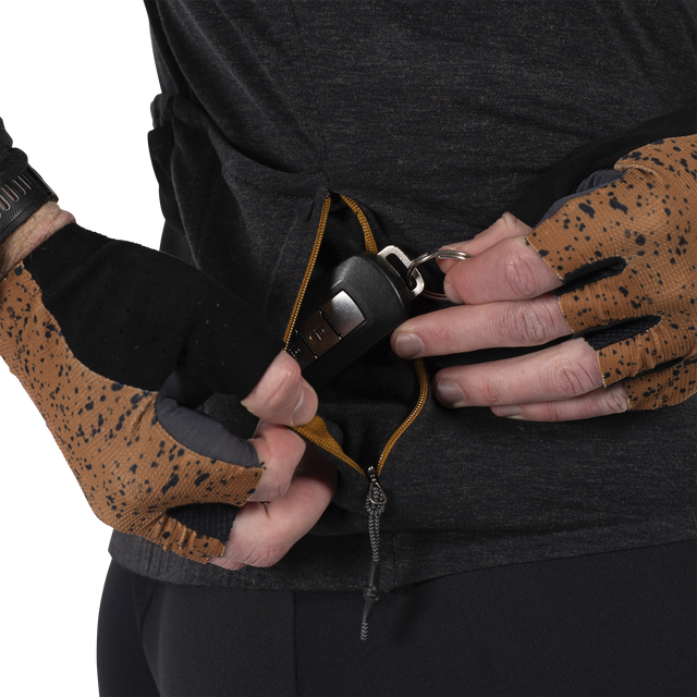 LEATT MTB ENDURANCE 4.0 Langarm Trikot Schwarz