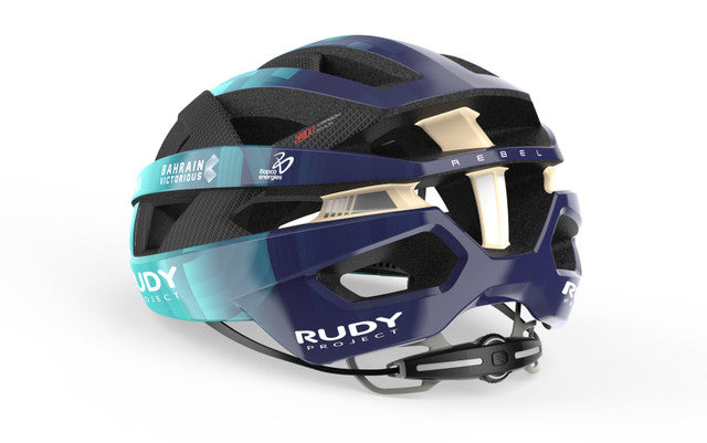 Straßenhelm RUDY PROJECT REBEL TEAM BAHRAIN VICTORIOUS Blau