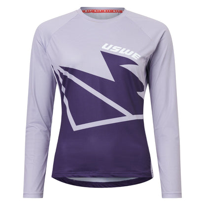 Maillot USWE BERG MTB Manches Longues Femme Lavande