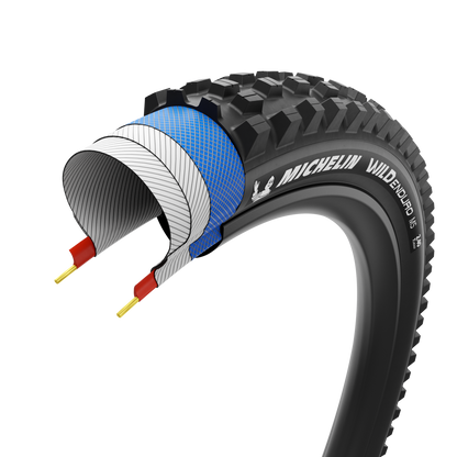 Reifen MICHELIN WILD ENDURO MS Performance Line 27.5x2.40 Tubeless Ready Faltbar Schwarz