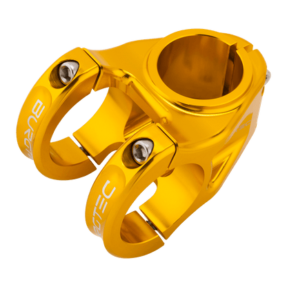 BURGTEC ENDURO MK3 Vorbau in Gold — Dreiviertelansicht von oben