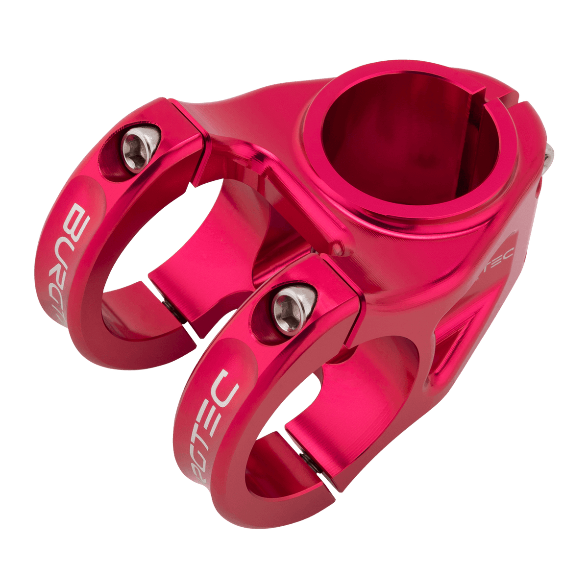 BURGTEC ENDURO MK3 Vorbau in Rosa — Dreiviertelansicht von oben